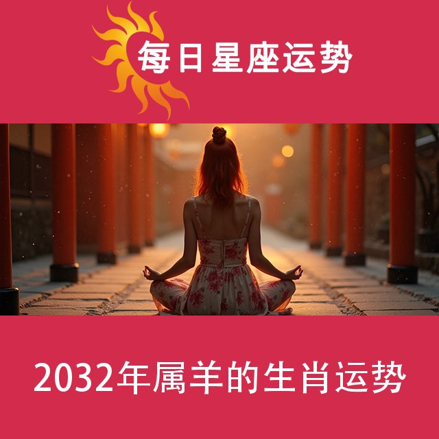 2032年属羊的生肖运势
