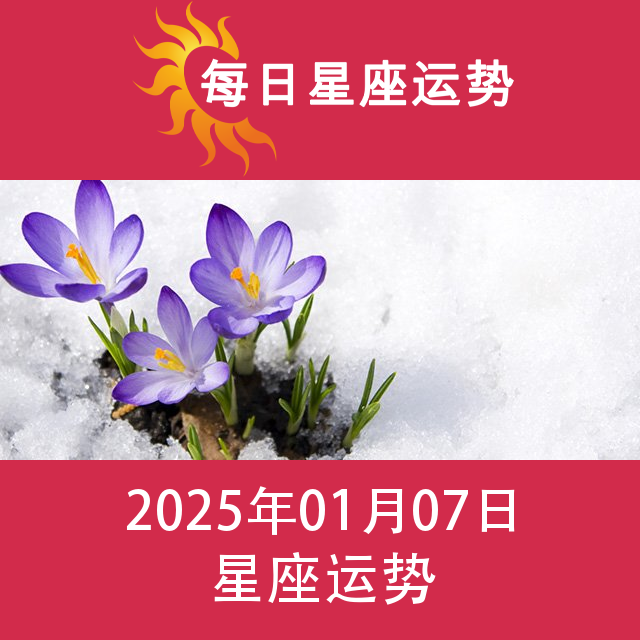 星期二 7 January 2025 的每日星座运势预测